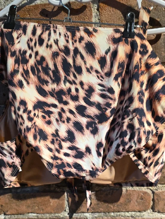 Leopard Print Bathing Suit - Picture 4 of 5